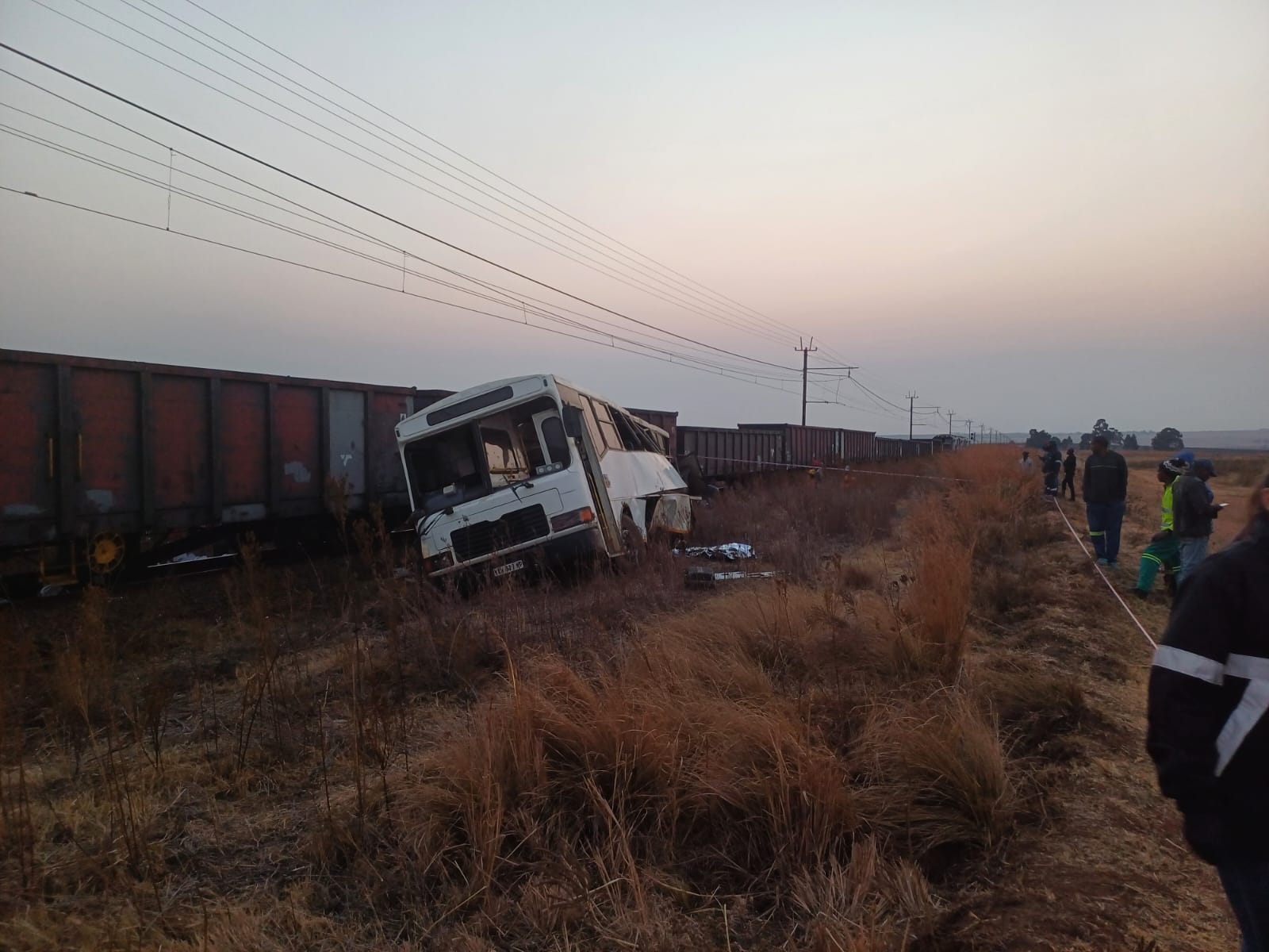 Middelburg horrific train-bus collision: five pupils dead in tragic accident