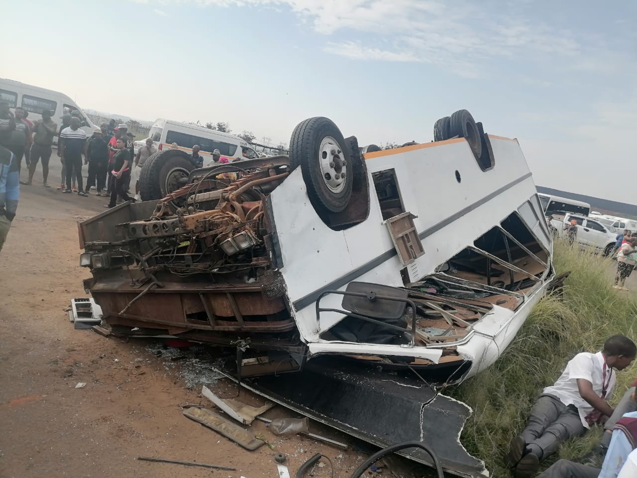 Three learners in critical condition after scholar transport crash
