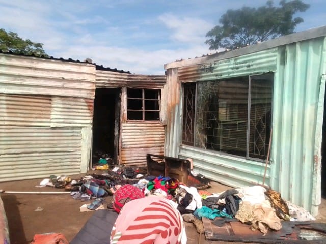 Fire devours family’s belongings in Delmas shack blaze