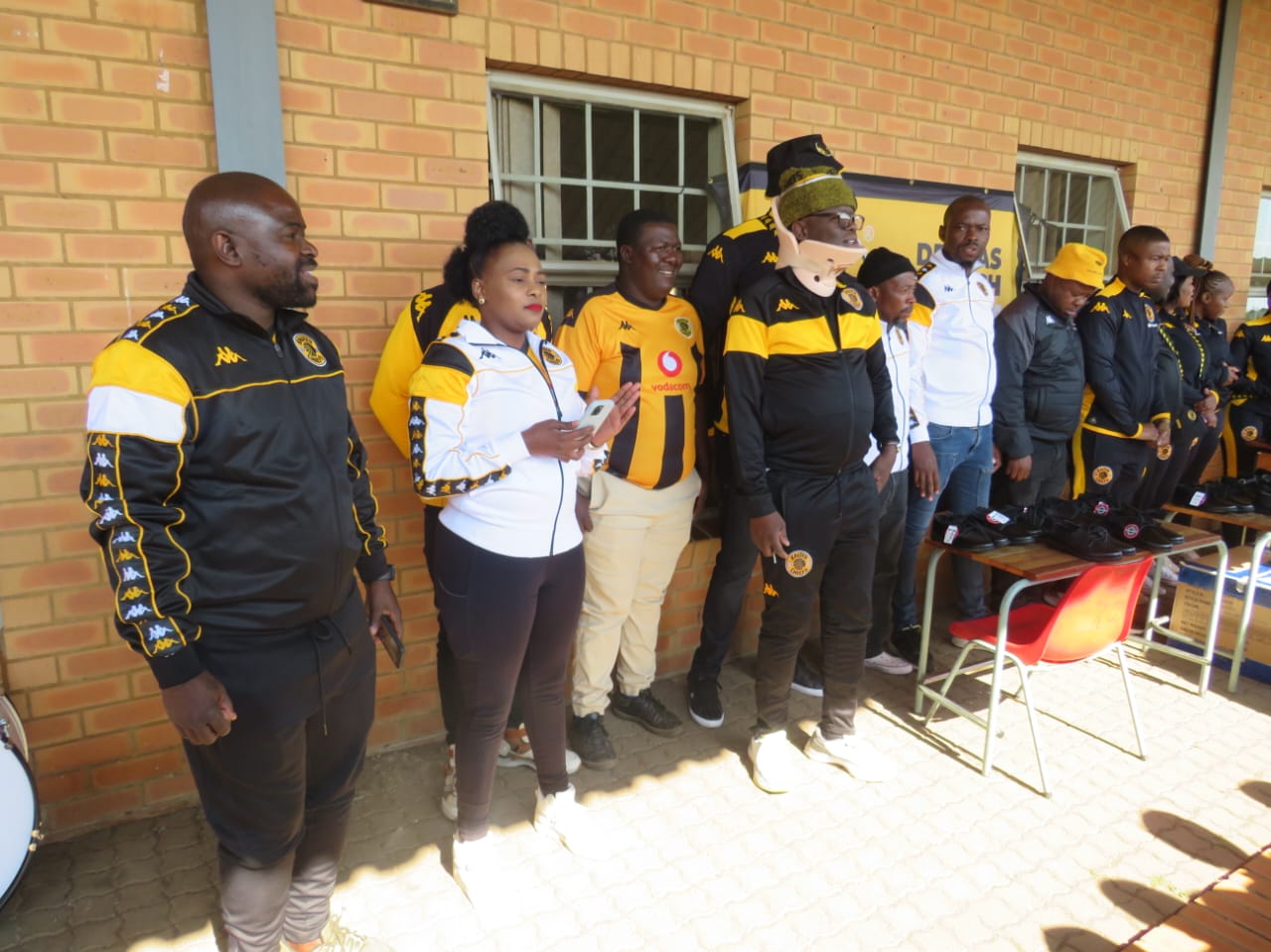 Kaizer Chiefs Delmas supporters branch steps up for Vezimfundo learners