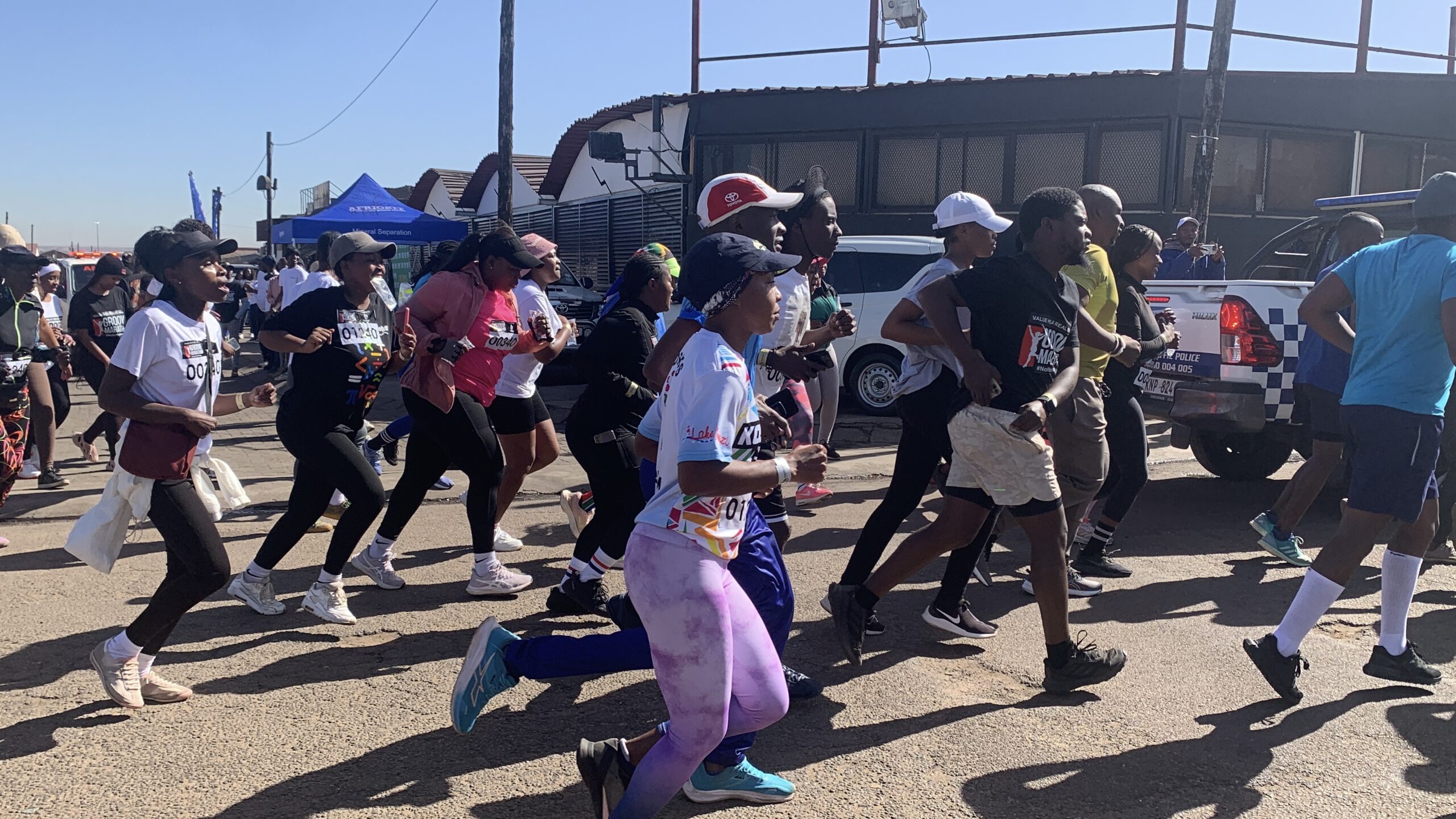 ‘Groove Marathon’ unites eMalahleni community to fight GBVF