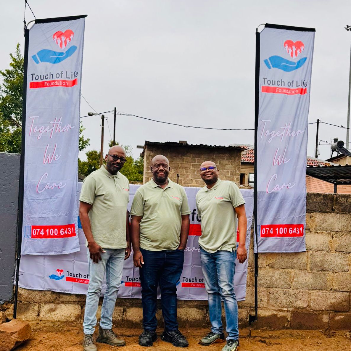 Touch of Life Foundation donates two wheelchairs to Middelburg residents