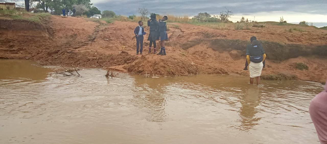 With no quick solution in sight, Velangezwi learners risk their lives in the Pikinini and Moteti rivers