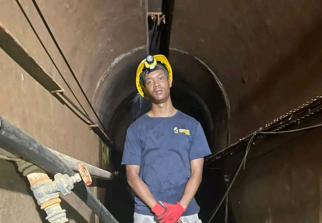 Rare careers: commercial diver Nkululeko Mashia explains what it takes to thrive underwater