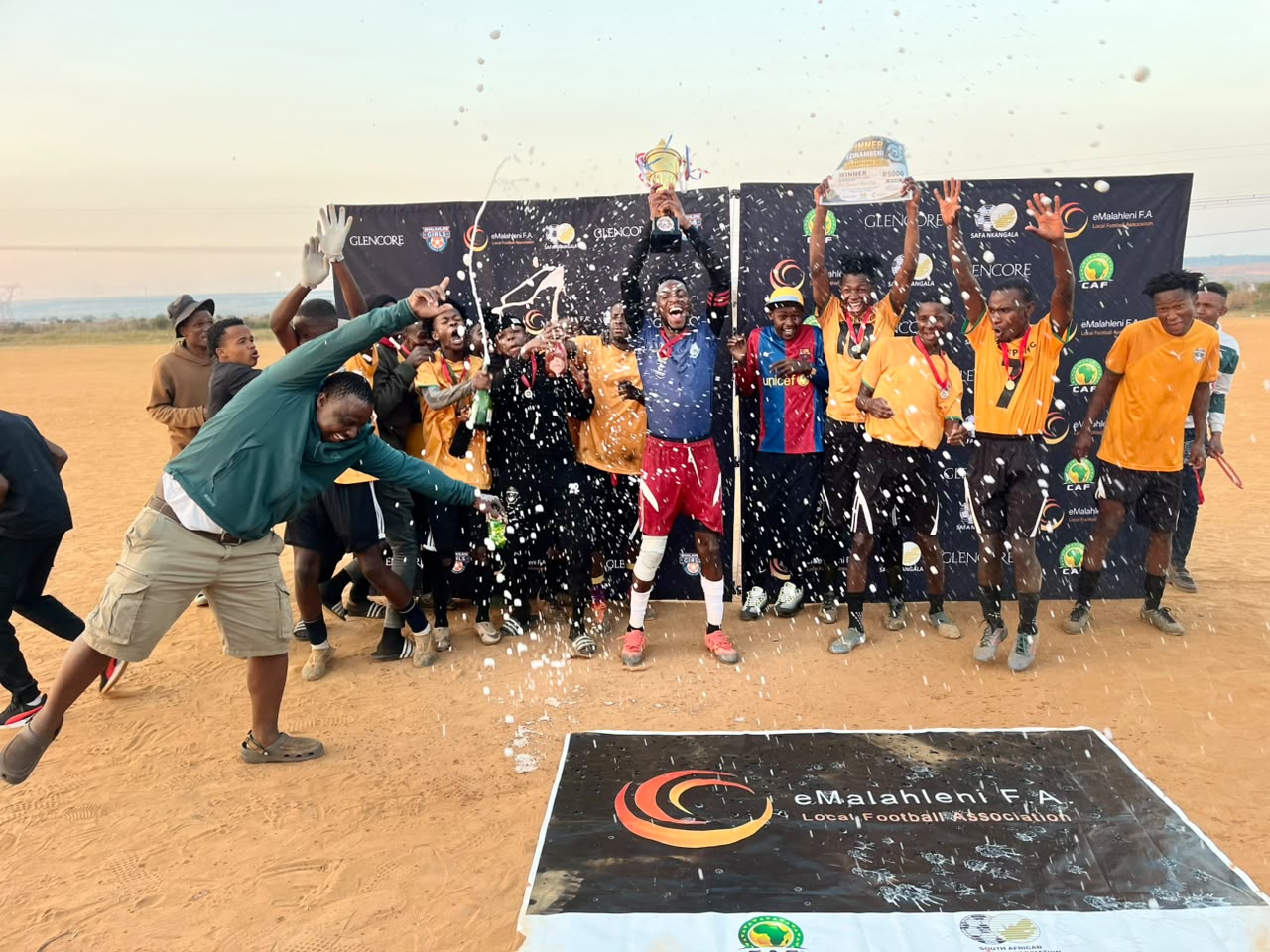 Makubephi F.C. complete unbeaten 30-match season to win Ezinambeni LFA Zonal League title