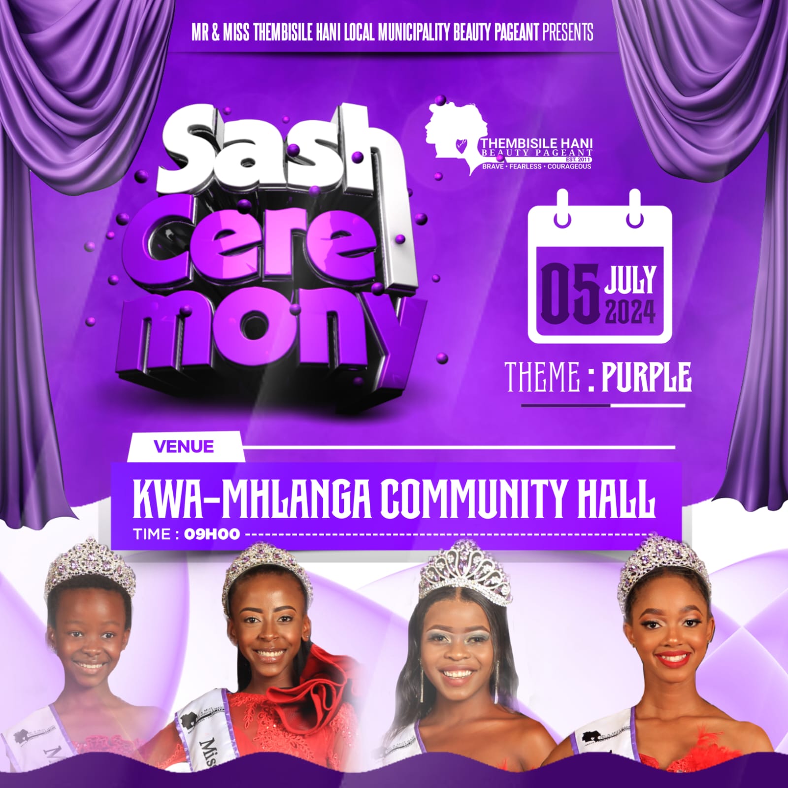 Anticipation builds for the prestigious Mr and Miss Thembisile Hani 2024