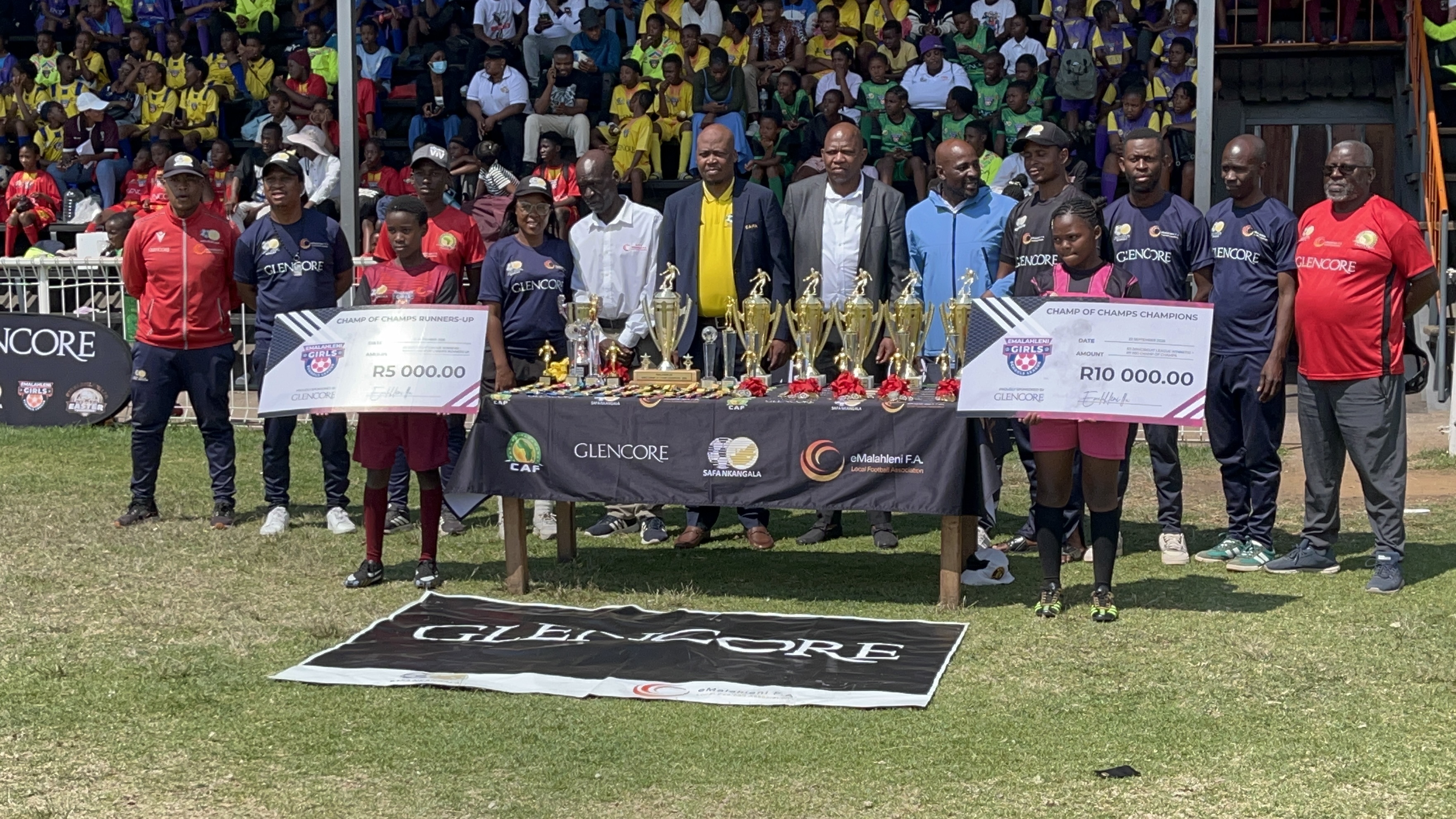 Under-13 girls light up eMalahleni football championship