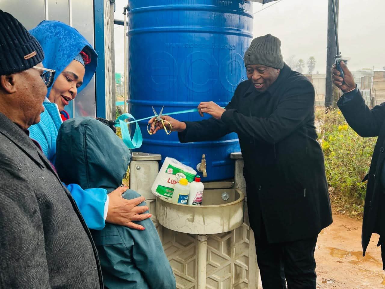 New toilets, water systems bring relief to Victor Khanye residents
