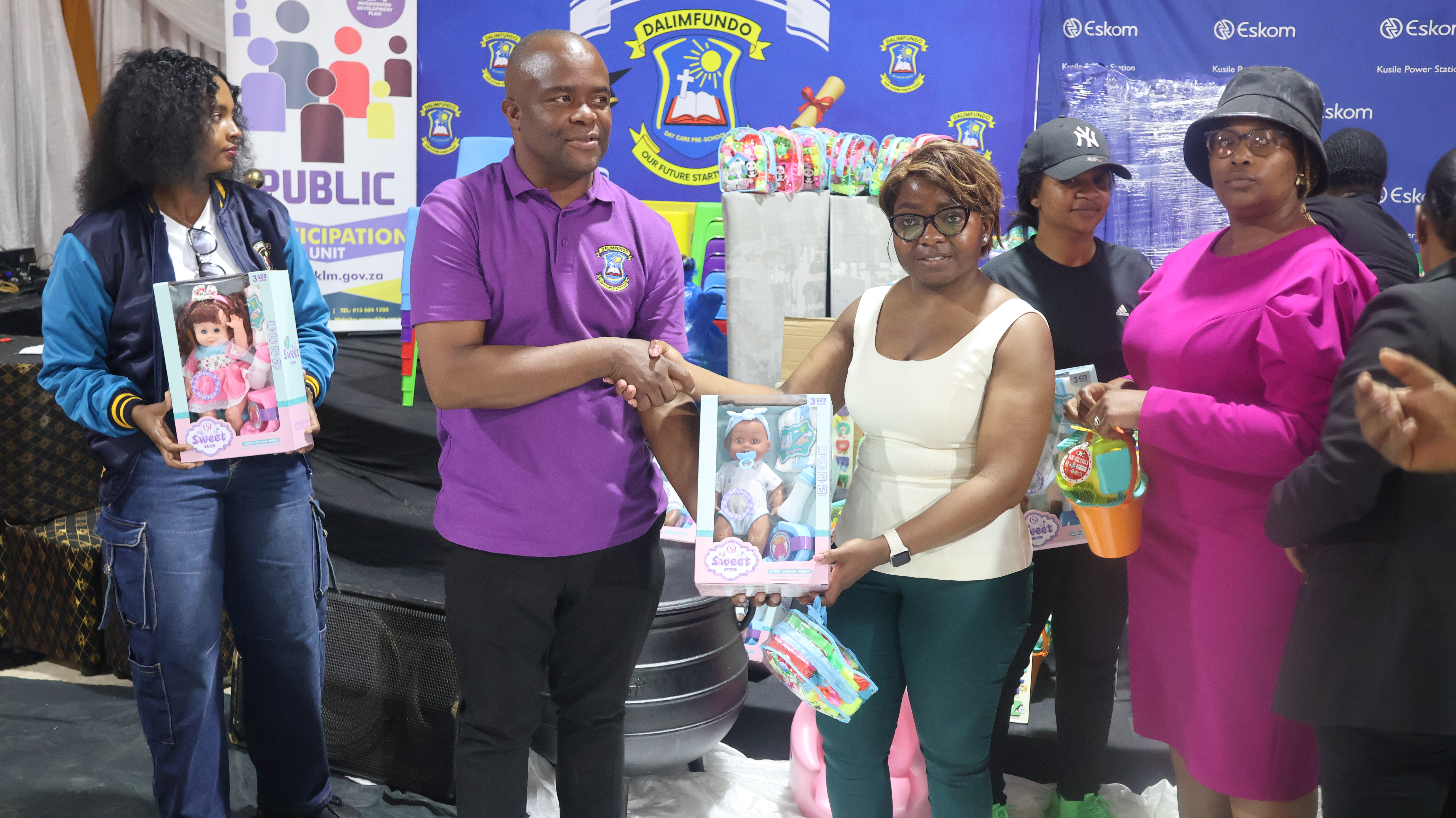 Kusile Power Station hands over resources to Delmas ECD centres
