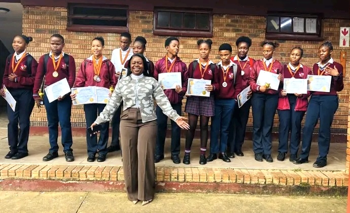 Learners Recognised for Academic Excellence at Imemeza Secondary School