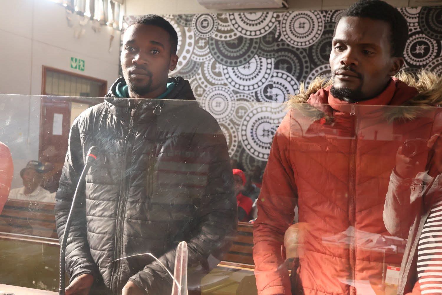 Two men appear in court over 2023 Delmas murder