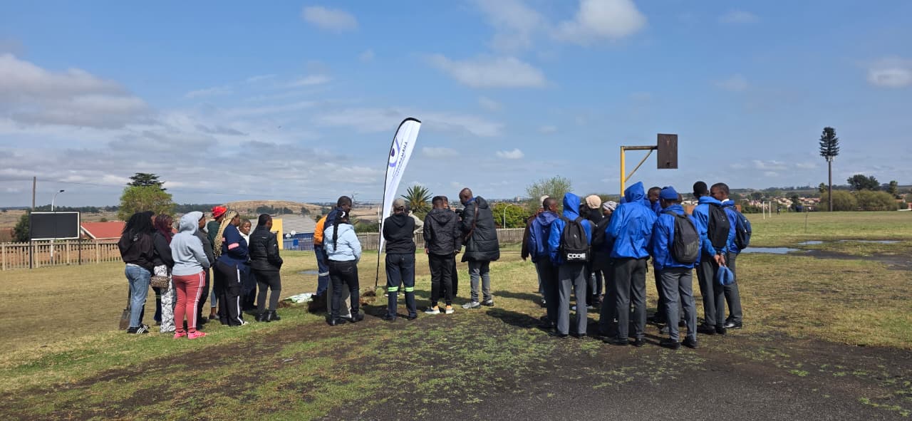 Planting hope: eMalahleni schools take action against pollution