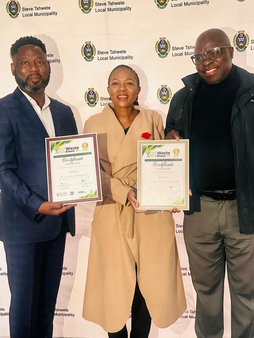 Steve Tshwete wins awards for cleanest municipality and waste management plan
