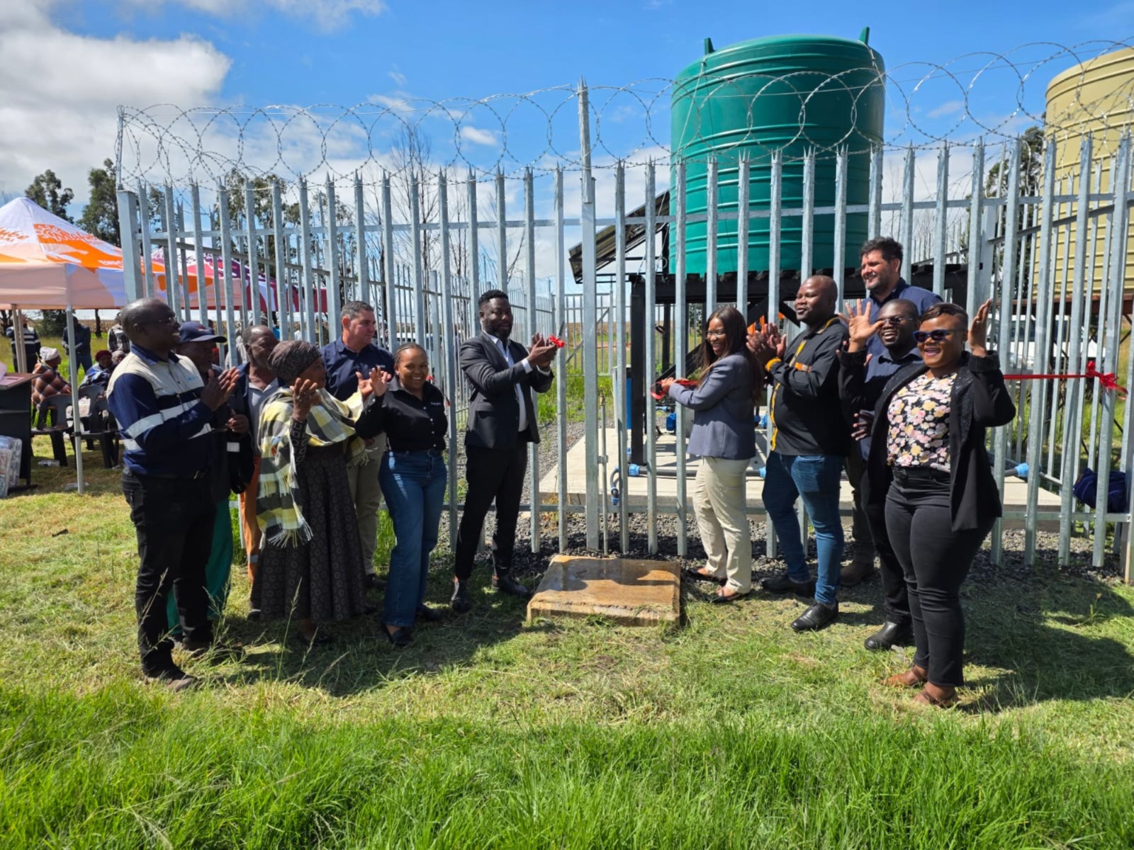 Solar boreholes bring clean water to Kleinfontein community