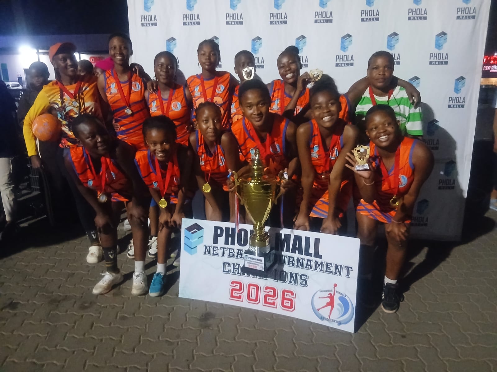 Jaguars crowned Phola Mall Top 8 netball champions