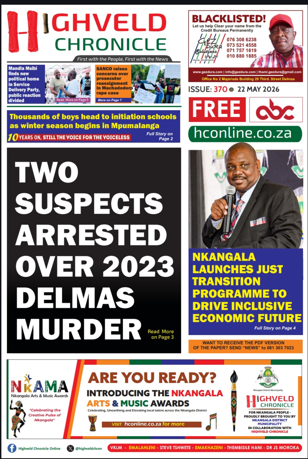 Highveld Chronicle Issue 370