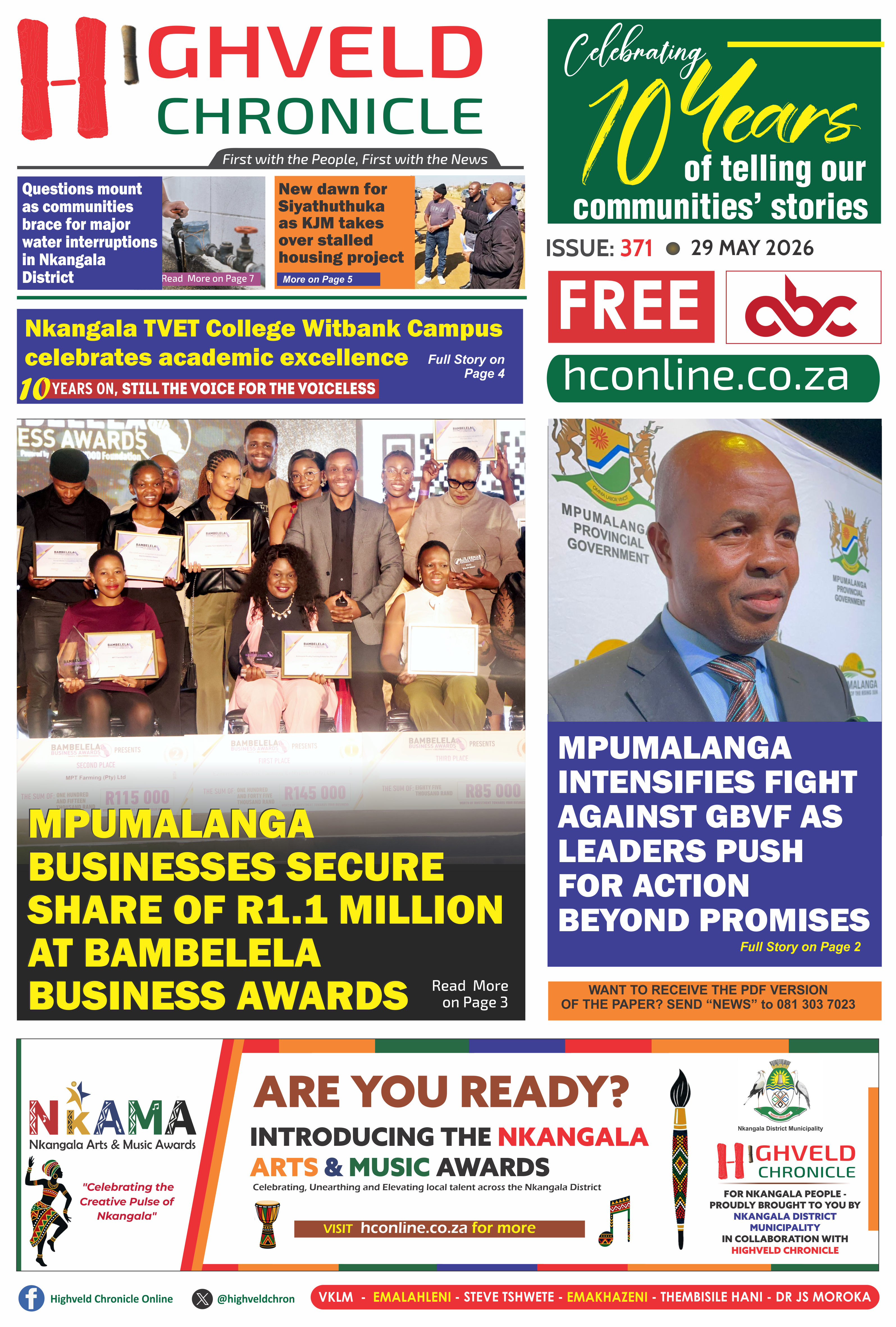 Highveld Chronicle Issue 371
